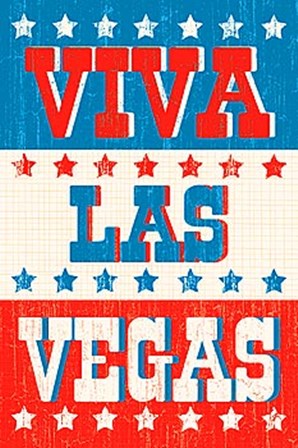 Viva Las Vegas by Tom Frazier art print