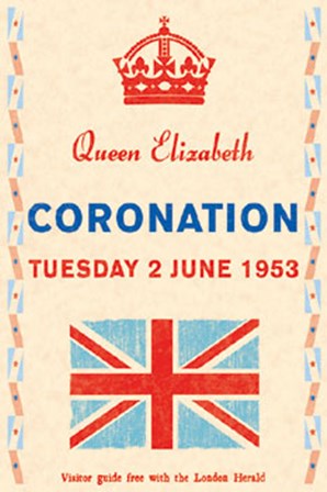 Coronation Day, 1953 by The Vintage Collection art print