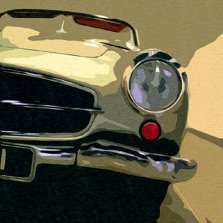 Mercedes Classic by Malcolm Sanders art print