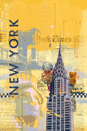 Cities I by Ken Hurd art print