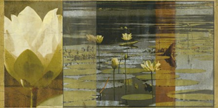 Lotus Panel I by Sisa Jasper art print