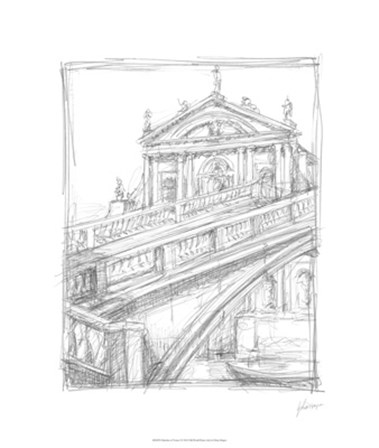 Sketches of Venice I by Ethan Harper art print