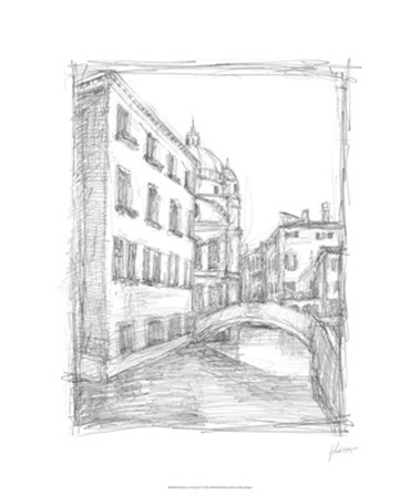 Sketches of Venice IV by Ethan Harper art print