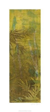 Bamboo Press II by Jennifer Goldberger art print