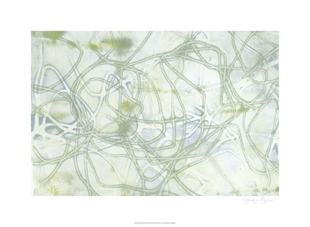 String Theory III by Jennifer Goldberger art print