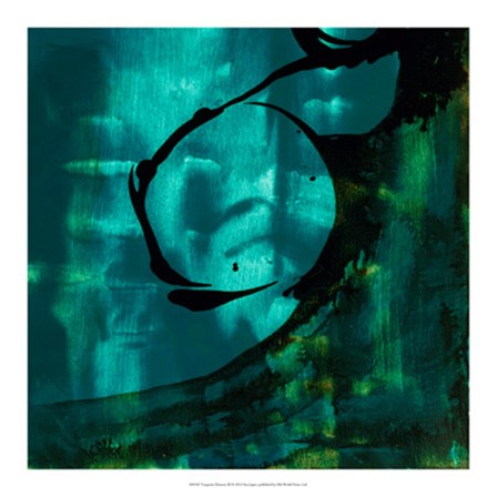 Turquoise Element III by Sisa Jasper art print