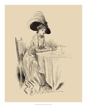 The Rendez-vous by Charles Dana Gibson art print