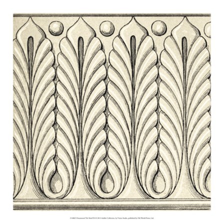 Ornamental Tile Motif IX by Vision Studio art print