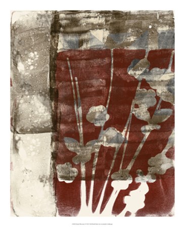 Rustic Blossoms I by Jennifer Goldberger art print