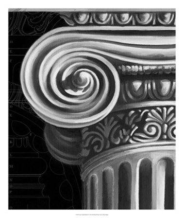 Ionic Capital Detail II by Ethan Harper art print