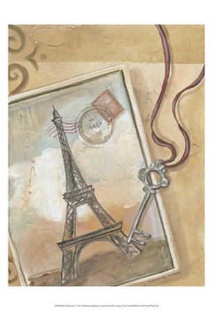 Paris Memories I by Marianne D. Cuozzo art print