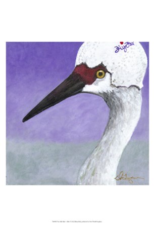 You Silly Bird - Abbe by Dlynn Roll art print