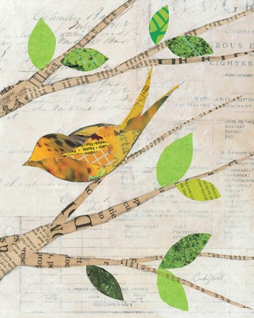 Birds in Spring II by Courtney Prahl art print