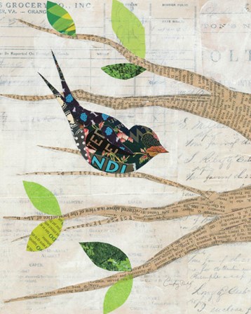 Birds in Spring III by Courtney Prahl art print