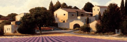 Lavender Fields Panel I by James Wiens art print