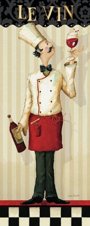 Chef&#39;s Masterpiece I by Lisa Audit art print