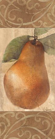 Patterned Pear by Albena Hristova art print