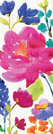 Floral Medley Panel II by Wild Apple Portfolio art print
