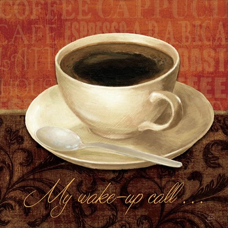 Coffee Talk II by Daphne Brissonnet art print