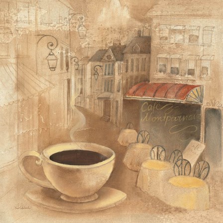 Cafe de Paris I by Albena Hristova art print