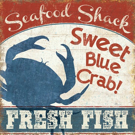 Fresh Seafood II by Pela Studio art print