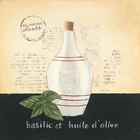 Huile d Olive III by Emily Adams art print