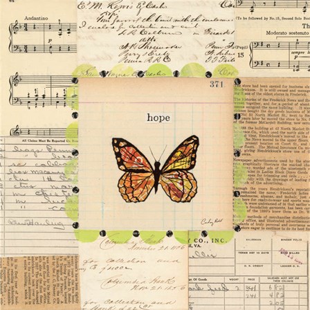 Hope Butterfly by Courtney Prahl art print