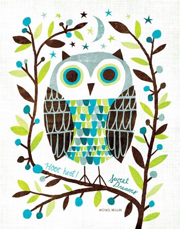 Night Owl I by Michael Mullan art print