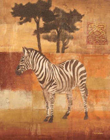 Animals on Safari II by Albena Hristova art print