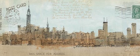 Cities III - New York by Veronique Charron art print