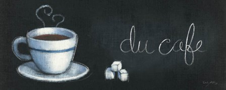 Chalkboard Menu I - Cafe by Emily Adams art print