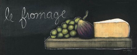 Chalkboard Menu III - Fromage by Emily Adams art print