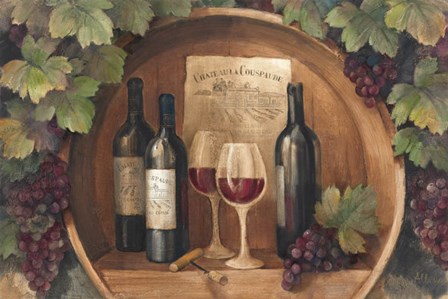 At the Winery by Albena Hristova art print