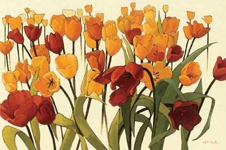 Tulipomania by Shirley Novak art print
