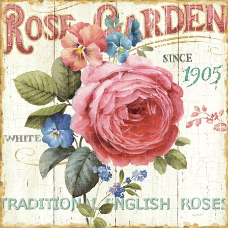 Rose Garden I by Lisa Audit art print