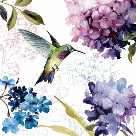 Spring Nectar Square II by Lisa Audit art print