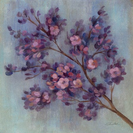 Twilight Cherry Blossoms II by Silvia Vassileva art print
