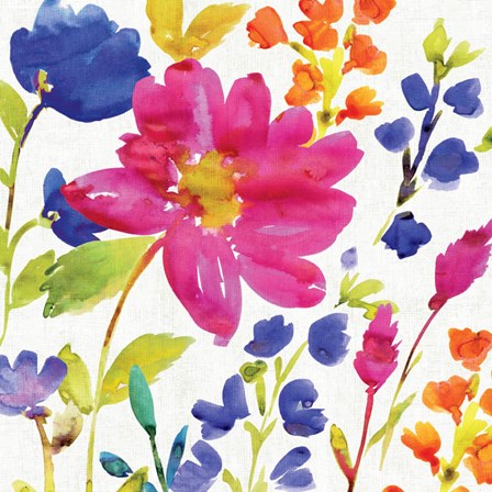 Floral Medley I by Wild Apple Portfolio art print