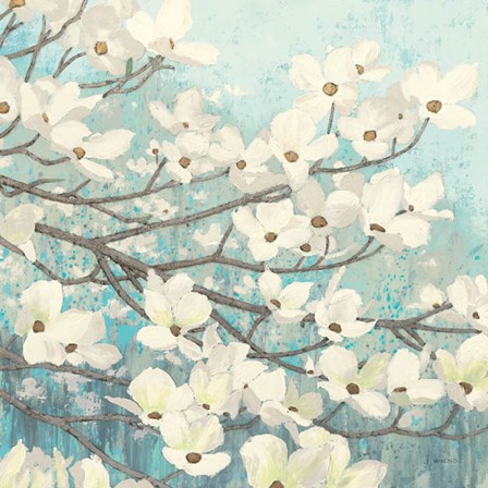 Dogwood Blossoms II by James Wiens art print