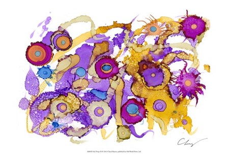 Ink Drops III by Cheryl Baynes art print