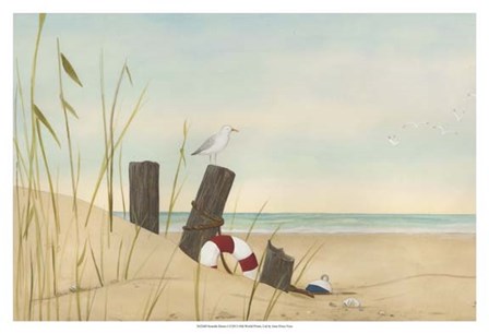 Seaside Dunes I by June Erica Vess art print