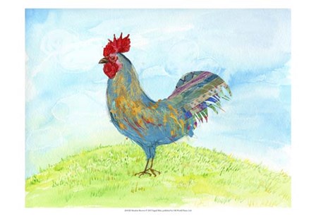 Meadow Rooster by Ingrid Blixt art print