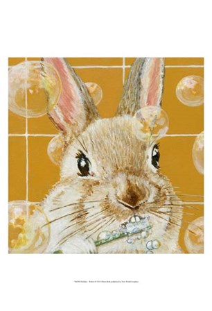 Bubbles - Robert by Dlynn Roll art print