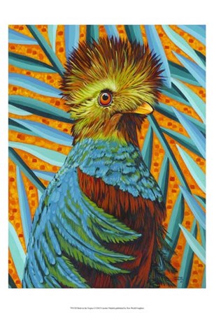Bird in the Tropics I by Carolee Vitaletti art print