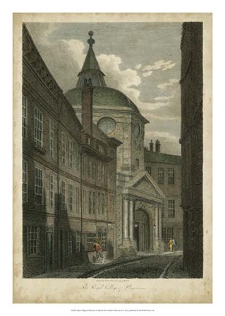 Royal College of Physicians, London by J Stover art print