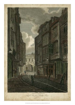 Butcher Row, London by J Stover art print