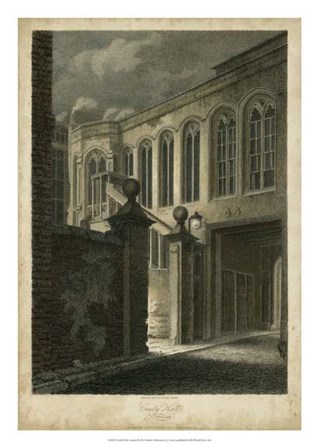 Crosby Hall, London by J Stover art print