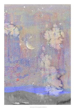 Silvery Moon I by Alicia Ludwig art print