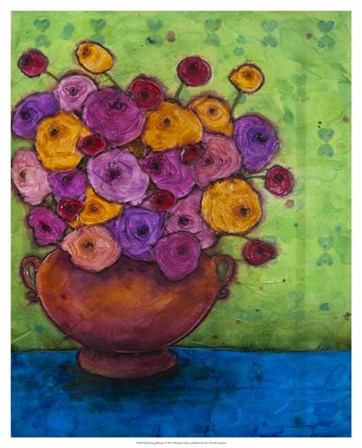Bursting Blooms by Marabeth Quin art print