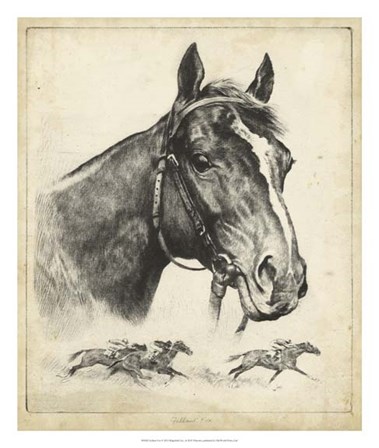Gallant Fox by R H Palenske art print